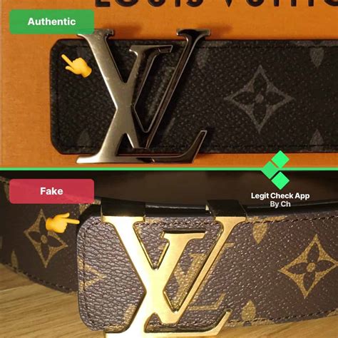 louis vuitton belts fake vs real|Louis Vuitton scam.